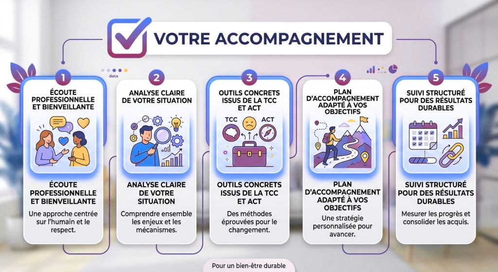 Les etapes d'accompagnement